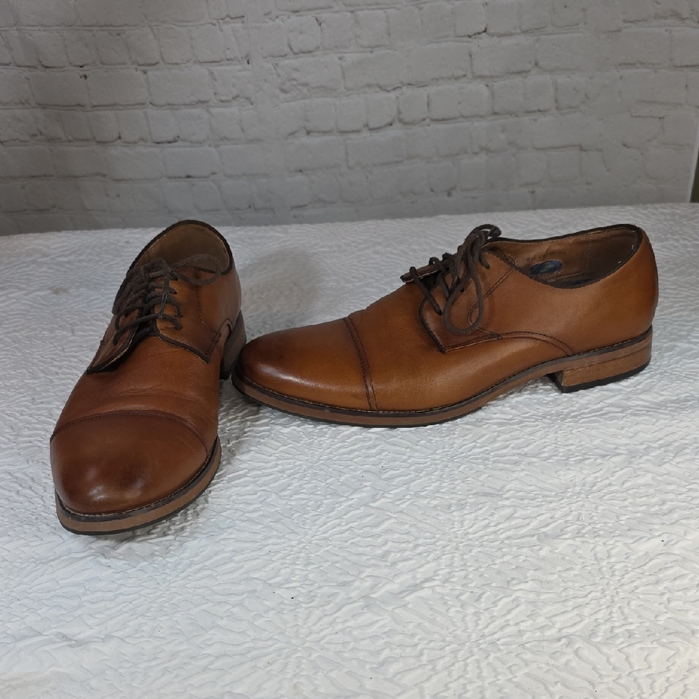 Florsheim Men’s Brown Leather Oxford Dress Shoes Size 12.5D Classic Professional